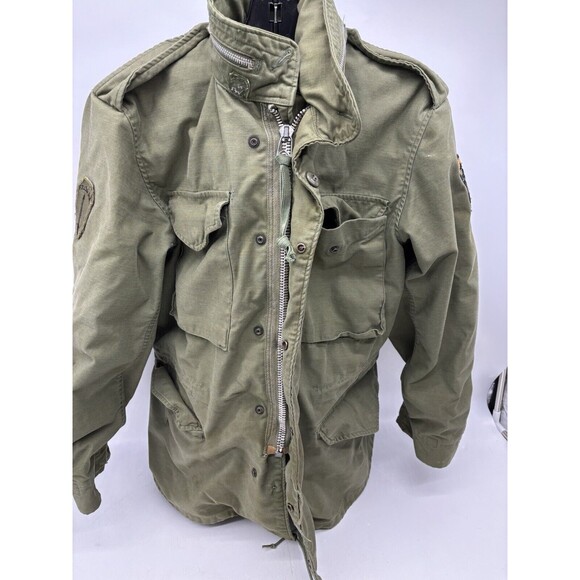 1969 US Army M-65 Field Jacket Cold Weather  Small DSA 100-69-C Screaming Eagle - Picture 8 of 16